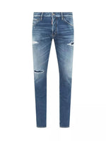 Dsquared² Chic Distressed Denim for Sophisticated Men's Style
