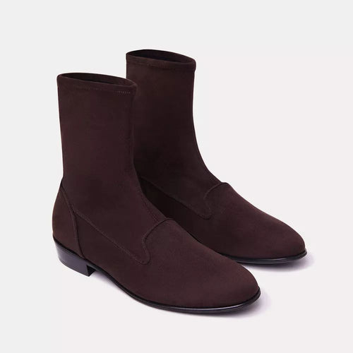 Charles Philip Elegant Suede Ankle Boots for Stylish Men's Comfort