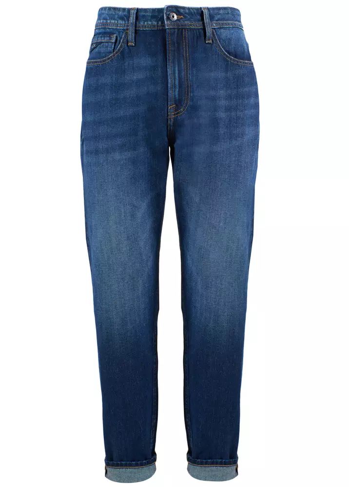 Yes Zee Chic Regular Fit Blue Cotton Jeans for Men's Men