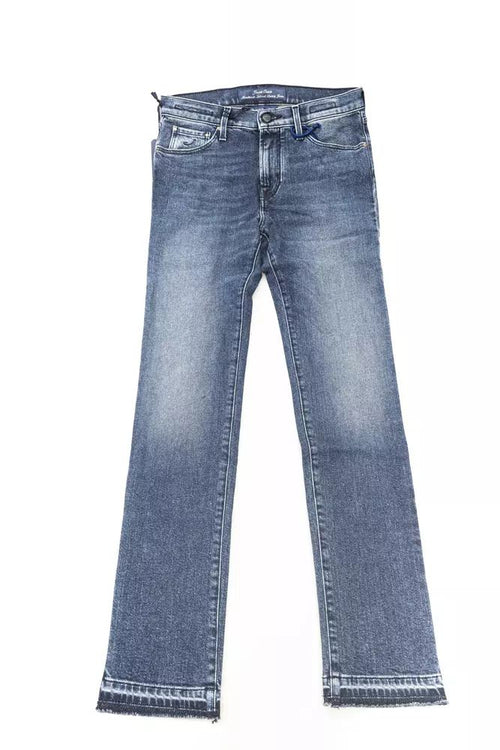 Jacob Cohen Elegant Slim-Fit Fringe Women's Jeans