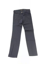 Jacob Cohen Elegant Slim-Fit Designer Jeans with Fringe Women's Detail