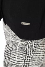 Baldinini Trend Elegant Long Sleeve Monogram Women's Sweater