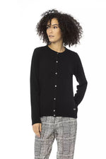 Baldinini Trend Elegant Long Sleeve Monogram Women's Sweater