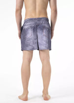 Just Cavalli Chic Blue Printed Beach Men's Shorts - LUX LAIR