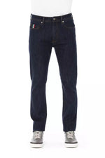 Baldinini Trend Chic Tricolor Insert Jeans for Men's Men