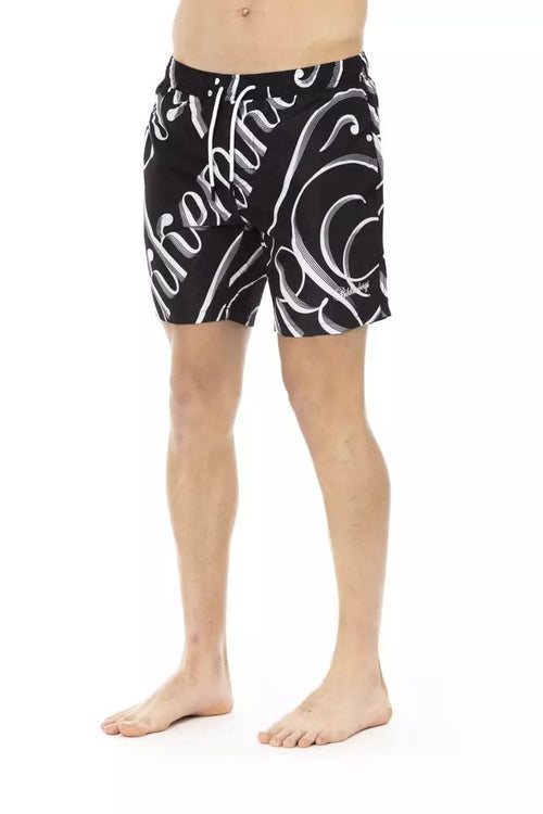 Bikkembergs Sleek All-over Print Men's Swim Men's Shorts