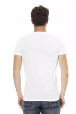 Trussardi Action White Cotton Men's T-Shirt