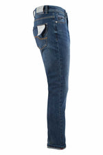Yes Zee Blue Cotton Jeans &amp; Men's Pant