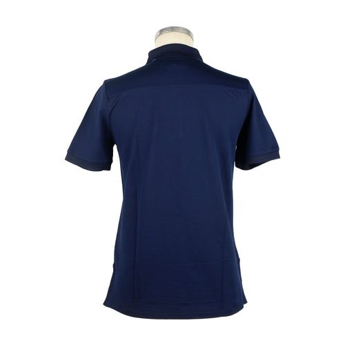 Jacob Cohen Elegant Dark Blue Cotton Polo Shirt for Women's Women