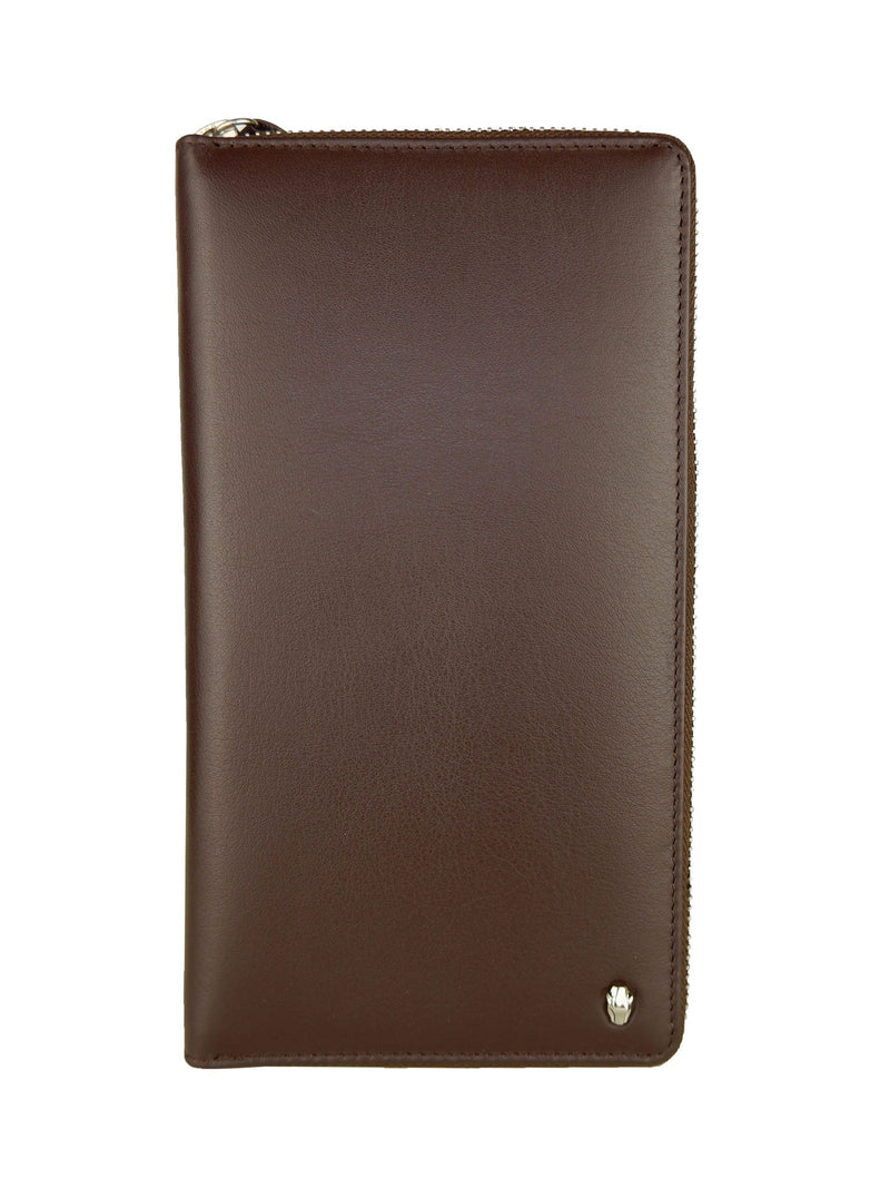 Cavalli Class Sophisticated Brown Leather Men's Wallet