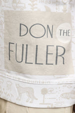 Don The Fuller Chic White Cotton Designer Men's Tee