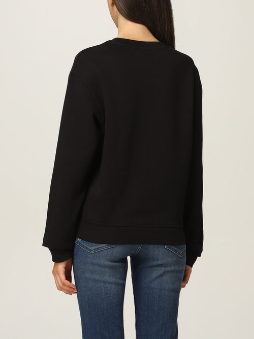 Love Moschino Chic Black Designer Women's Sweatshirt