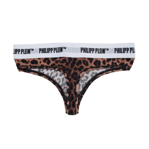 Philipp Plein Chic Leopard Print Thong Twin Women's Pack