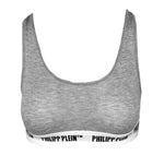 Philipp Plein Chic Grey Logo Thongs Women's Twin-Pack