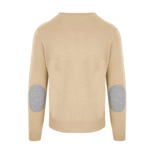 Malo Beige Wool Men's Sweater