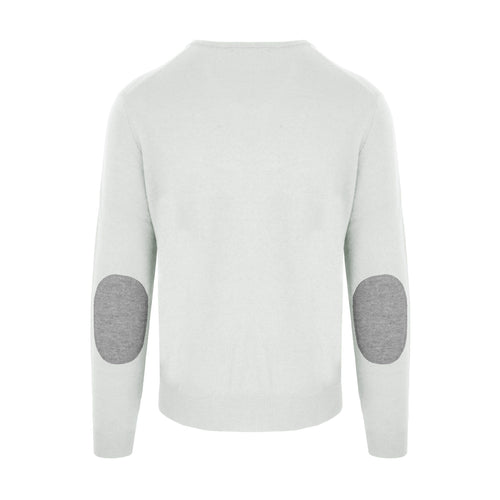 Malo Elegant Gray Wool-Cashmere Men's Sweater