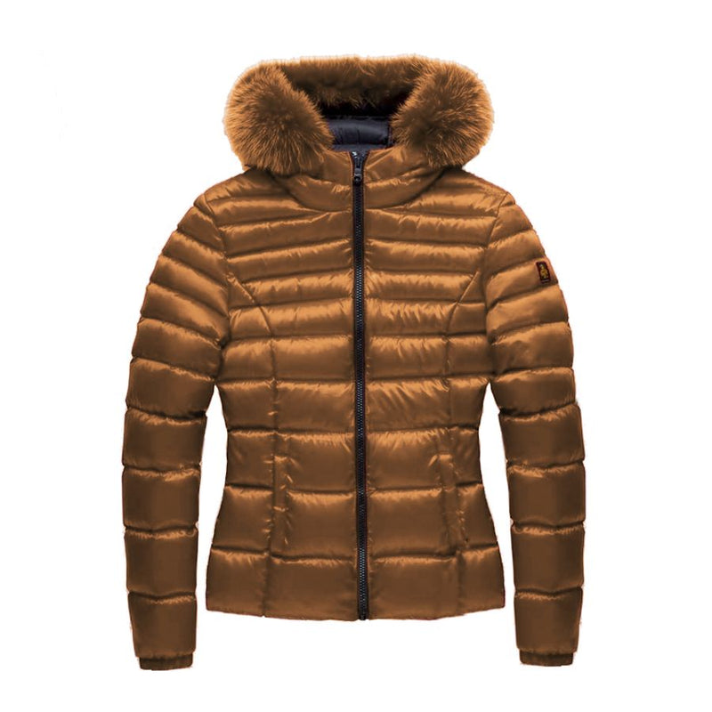 Refrigiwear Brown Polyamide Jackets &amp; Women's Coat