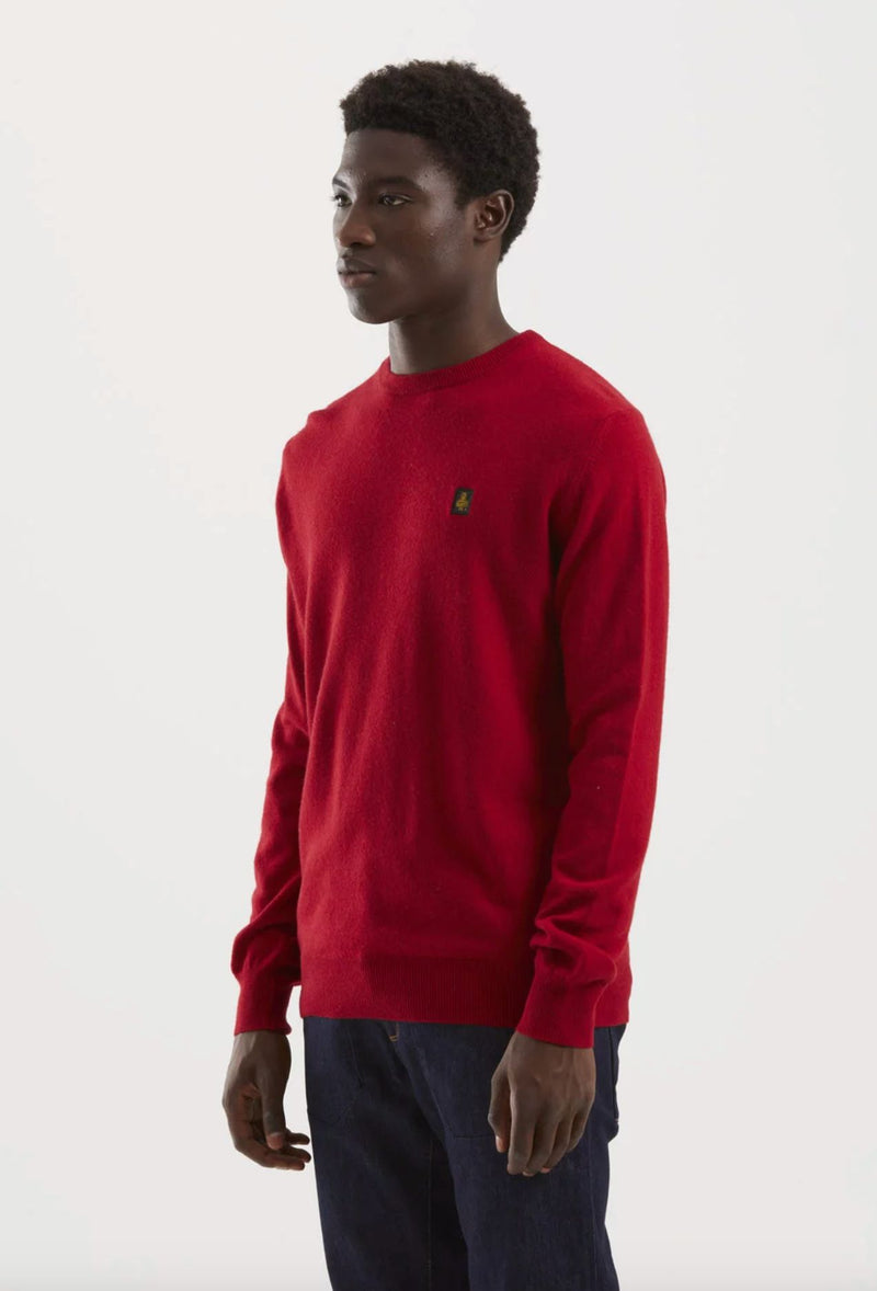 Refrigiwear Red Wool Men's Sweater