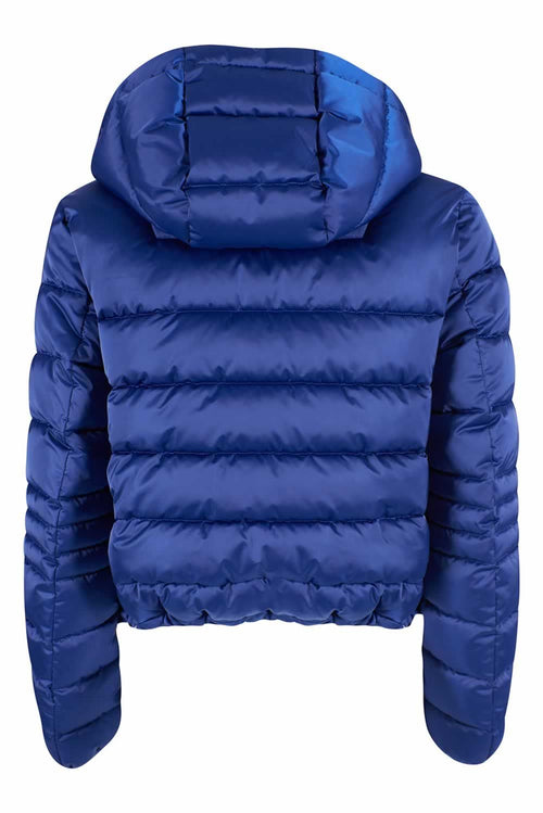 Yes Zee Chic Zippered Short Down Jacket with Women's Hood