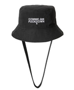 Comme Des Fuckdown Sleek Nylon Fisherman Hat with Iconic Stitched Men's Logo