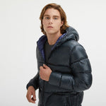 Centogrammi Reversible Duck Feather Padded Men's Jacket