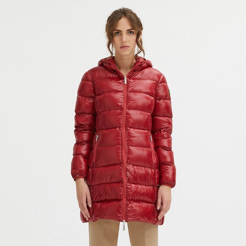 Centogrammi Ethereal Pink Down Jacket with Japanese Women's Hood