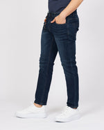Yes Zee Blue Cotton Jeans &amp; Men's Pant