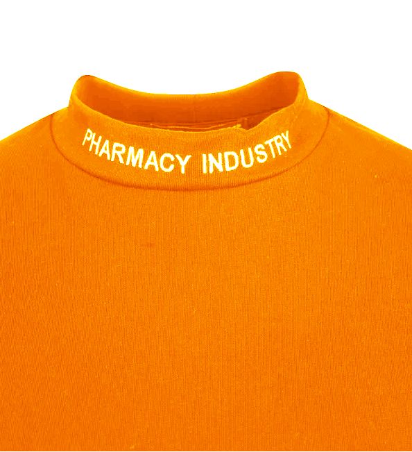 Pharmacy Industry Chic Embroidered Collar Women's Tee