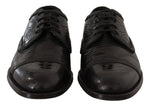 Dolce & Gabbana Exotic Leather Formal Lace-Up Men's Shoes