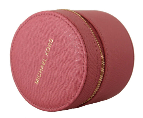 Michael Kors Elegant Pink Leather Round Women's Wallet