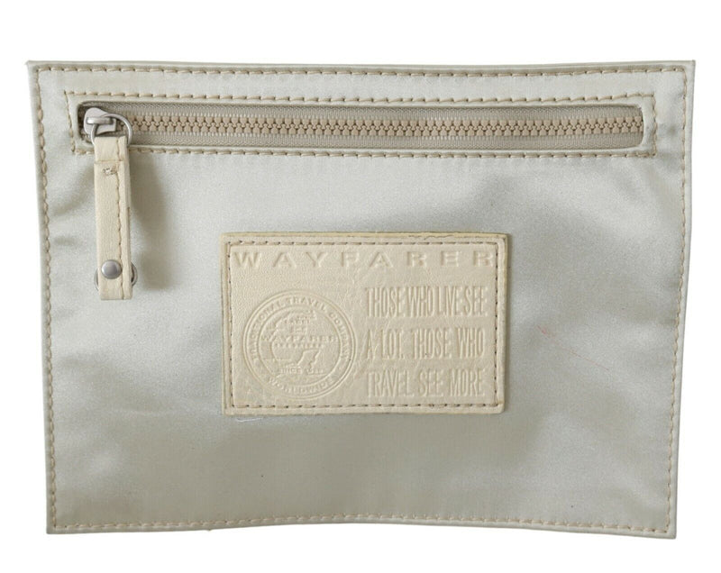 WAYFARER White Zippered Coin Holder Women's Wallet