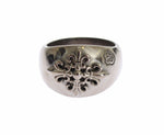 Nialaya Silver 925 Sterling Authentic  Crest Men's Ring