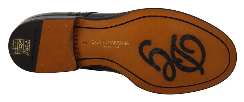 Dolce & Gabbana Elegant Wingtip Oxford Formal Men's Shoes