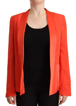 CO|TE Elegant Orange Overcoat Long Sleeves Women's Jacket