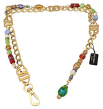Dolce & Gabbana Elegant Gold Tone Chain Women's Belt