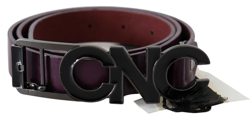 Costume National Elegant Leather Fashion Belt in Rich Women's Brown