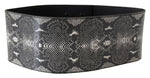 Ermanno Scervino Classic Snakeskin Motif Leather Women's Belt