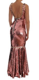 Dolce & Gabbana Enchanted Sicily Fairy Tale Sequined Women's Gown