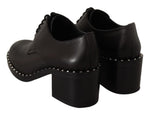 ASH Studded Oxford Elegance Leather Women's Heels