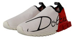 Dolce & Gabbana Elegant Sorrento Sneakers in Men's White