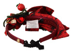 Dolce & Gabbana Exquisite Berry Crystal Embellished Women's Diadem