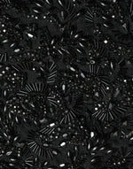 Dolce & Gabbana Black Crystal-Embellished Runway Women's Skirt