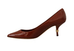Dolce & Gabbana Elegant Patent Leather Heels Women's Pumps
