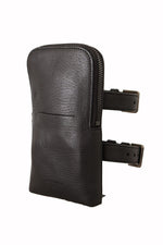 Dolce & Gabbana Elegant Black Leather Double-Strap Multi Men's Kit
