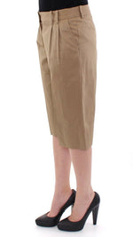 Dolce & Gabbana Elegant Beige Cotton Shorts for Women's Women