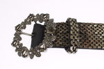 Dolce & Gabbana Swarovski Crystal Sequined Waist Women's Belt