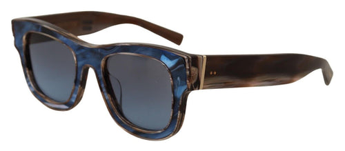 Dolce & Gabbana Elegant Brown &amp; Blue Gradient Women's Sunglasses