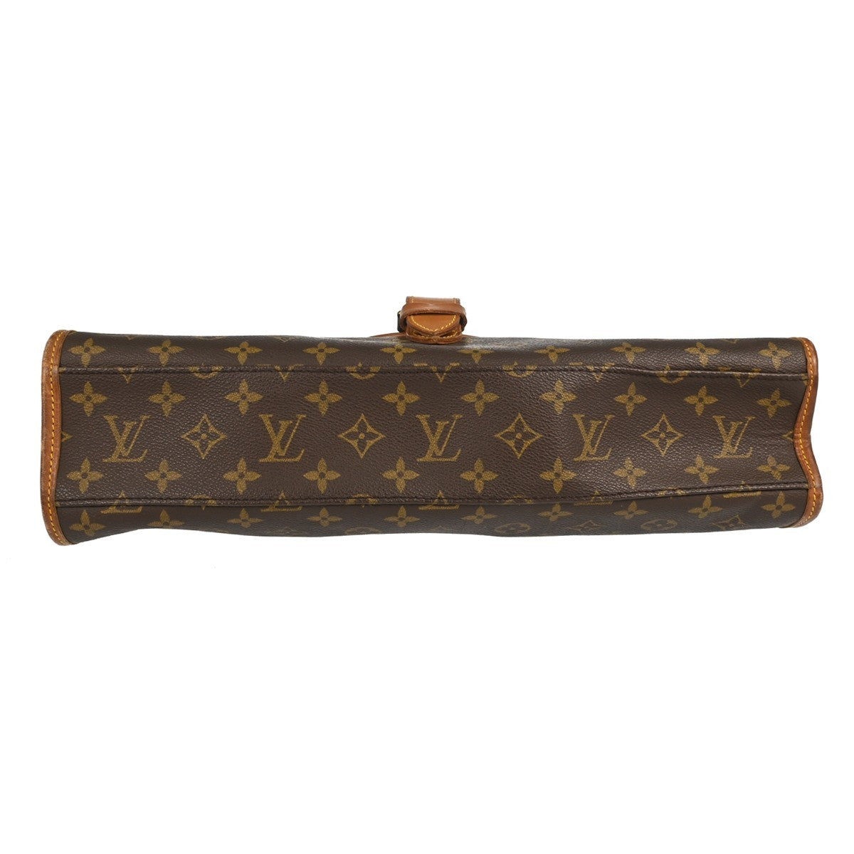 Louis Vuitton Beverly Briefcase Monogram Canvas Brown Canvas Briefcase Bag (Pre-Owned)