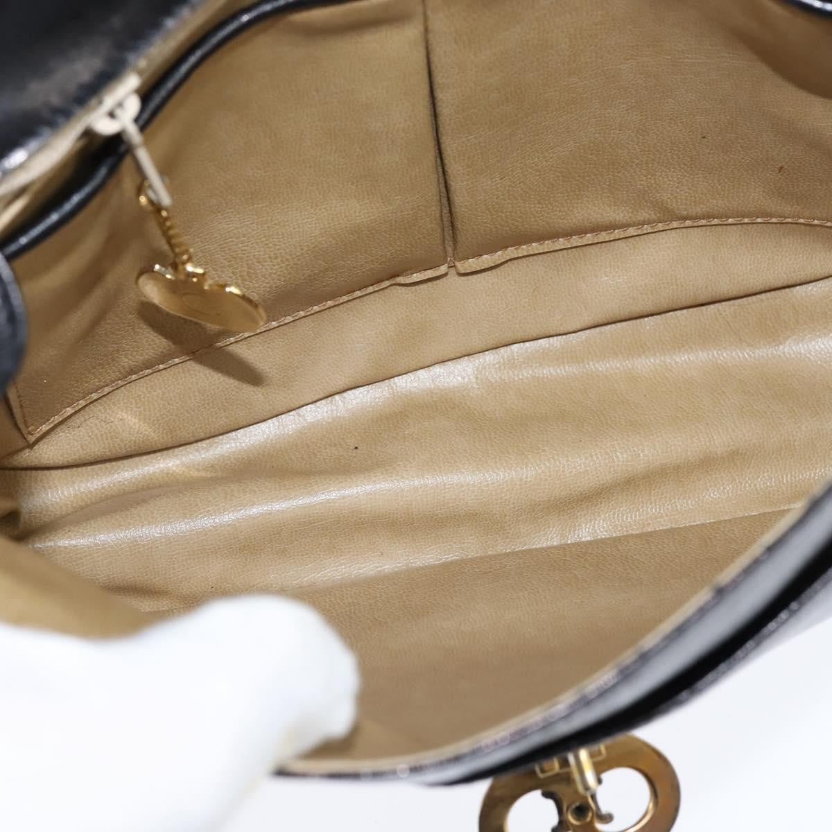 Celine Vintage Triomphe Shoulder Bag Leather Brown Leather Shoulder Bag Bag (Pre-Owned)