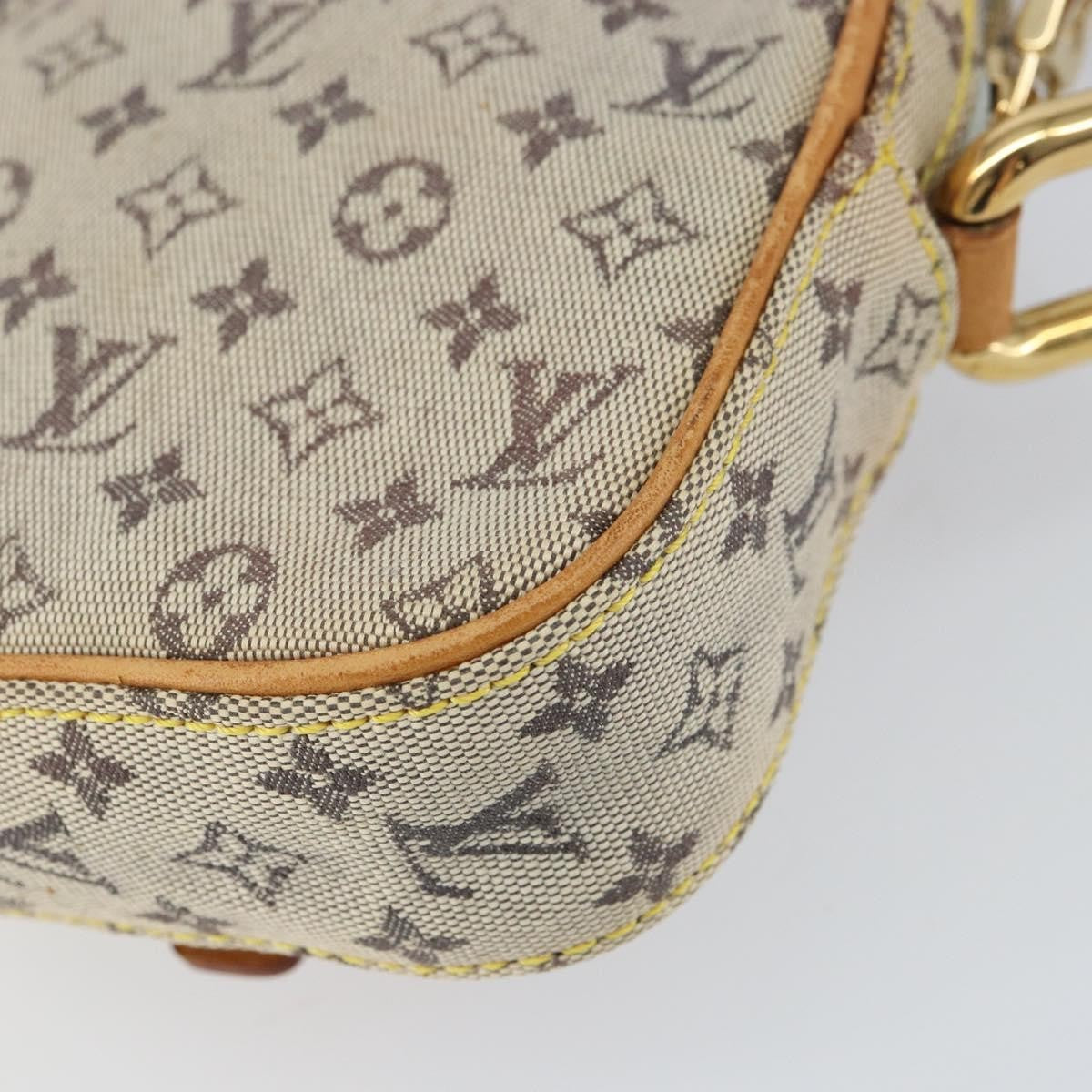 Louis Vuitton Juliette Crossbody Bag Mini Lin Blue Canvas Shoulder Bag Bag (Pre-Owned)